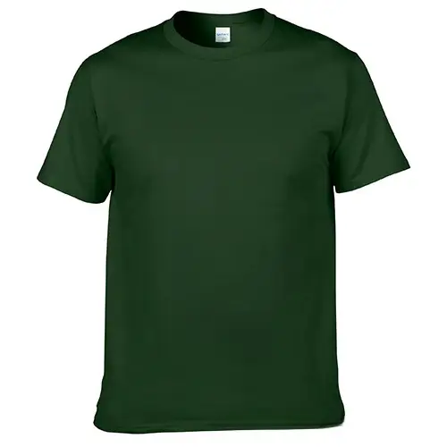 Men Pure Cotton Blue T-Shirt Regular Fit Short Sleeve
