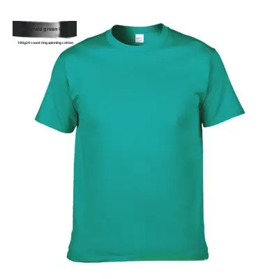 Men Pure Cotton Blue T-Shirt Regular Fit Short Sleeve