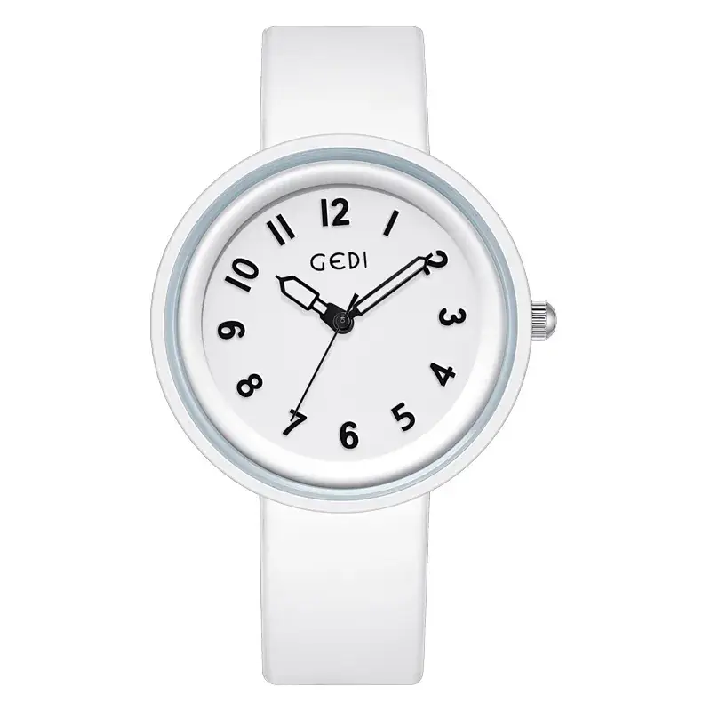 Candy Color Silicone Student Watch with Analog Dial - Image 4
