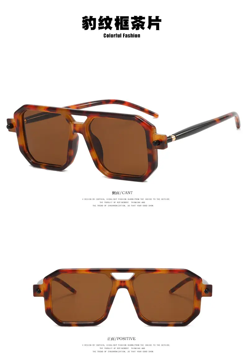 Square Eyeglasses with Black Frame Light Grey Lens — feature 13