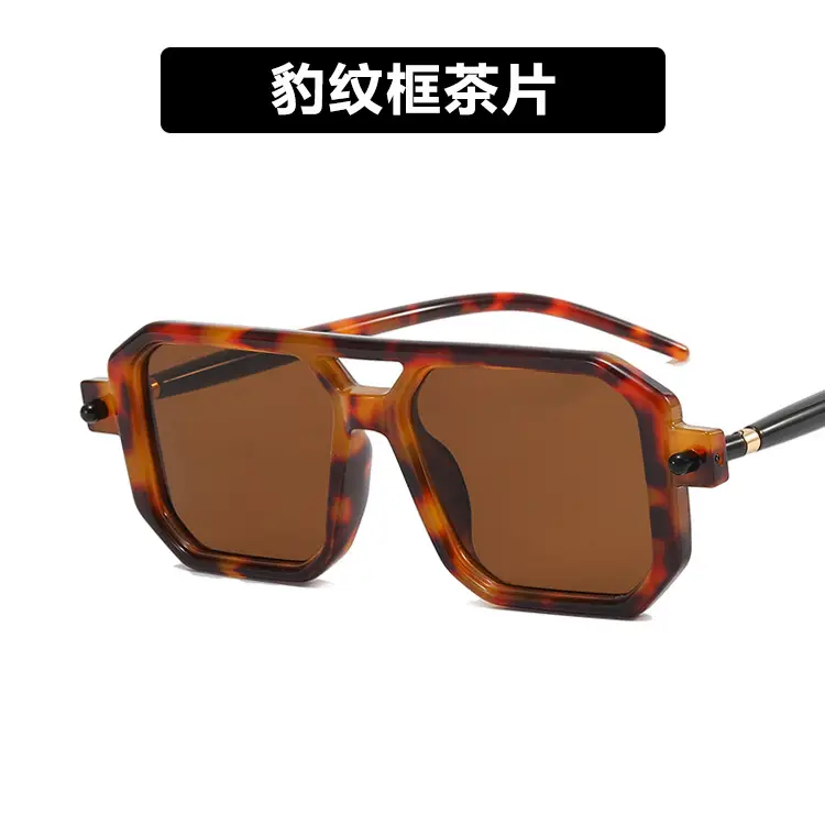 Square Eyeglasses with Black Frame Light Grey Lens