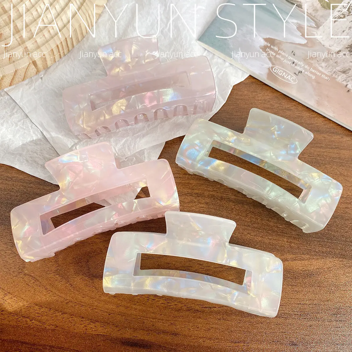 Phantom Mermaid Hair Clip for Women Large Size - Image 42