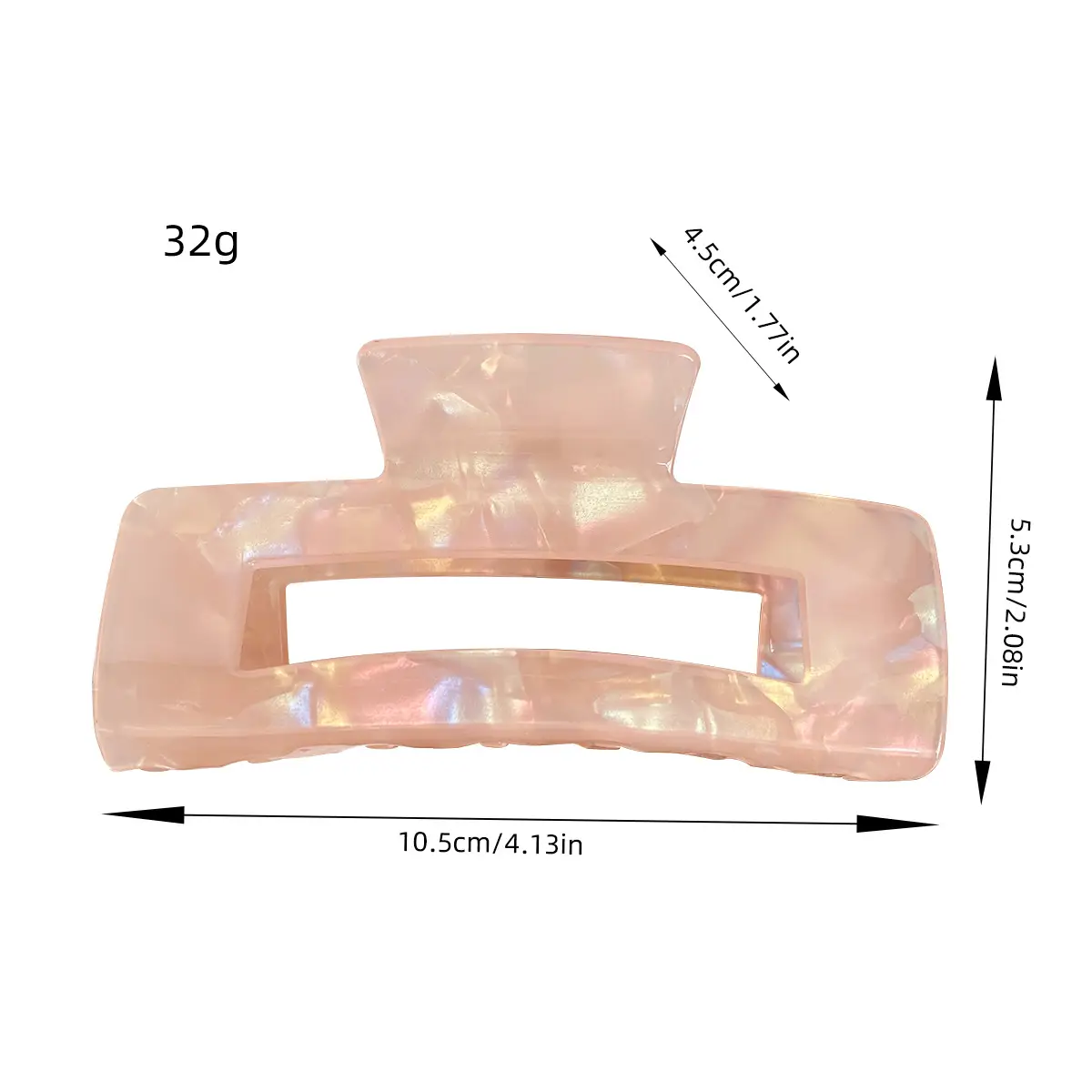 Phantom Mermaid Hair Clip for Women Large Size - Image 44