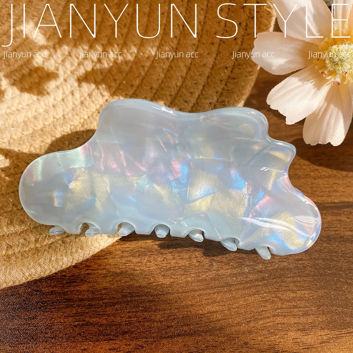 Phantom Mermaid Hair Clip for Women Large Size - Image 10