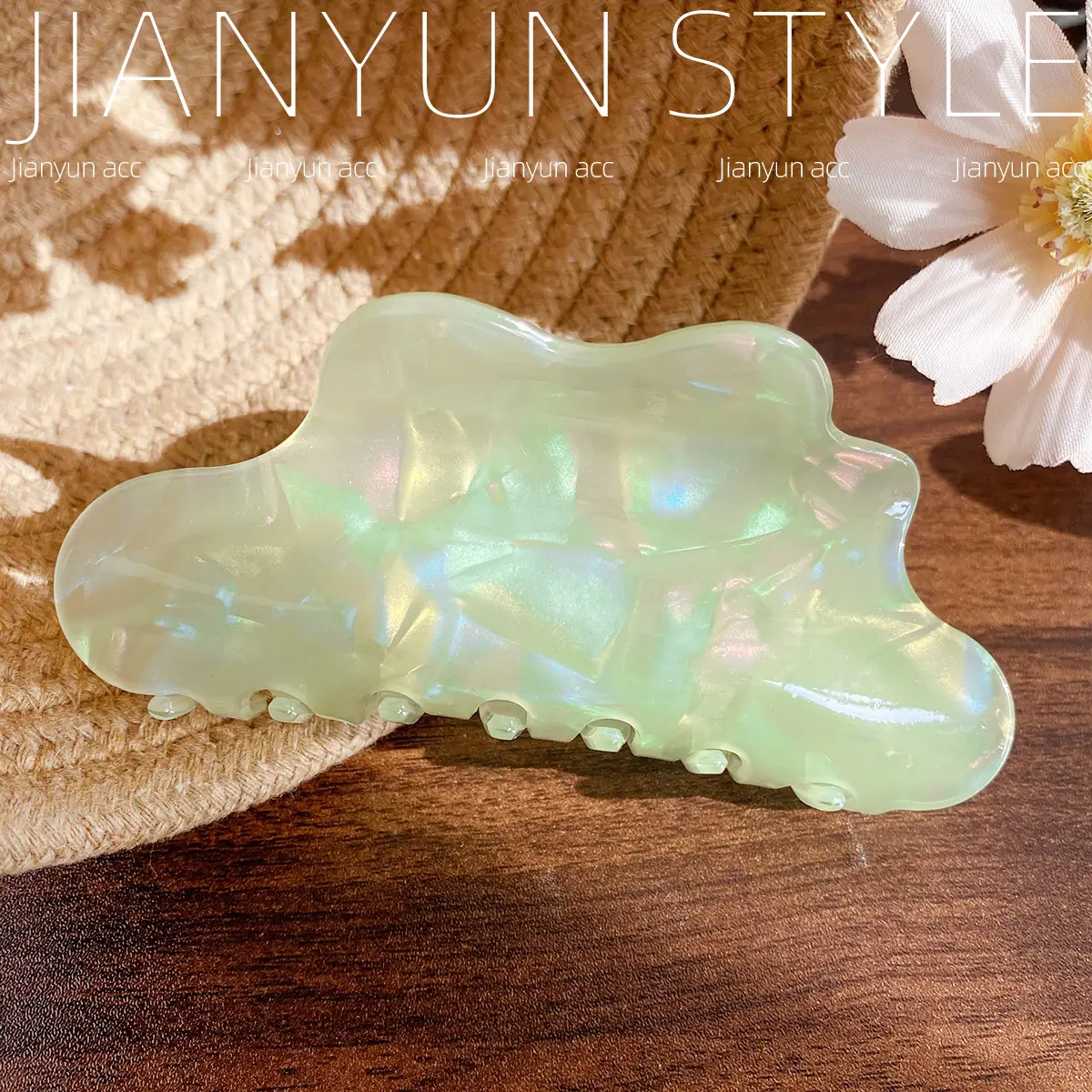 Phantom Mermaid Hair Clip for Women Large Size - Image 15