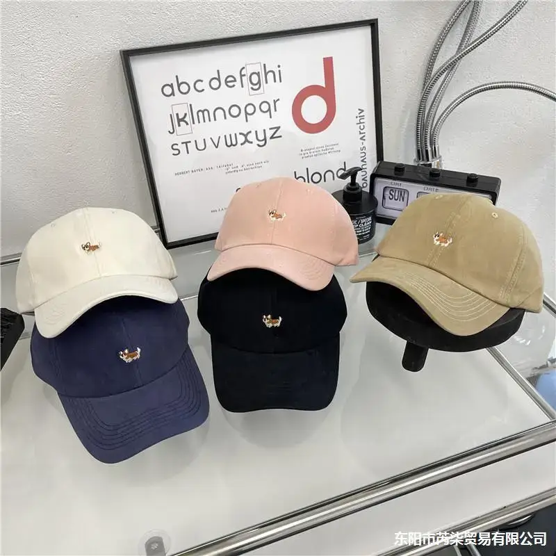Women's Blue Embroidered Baseball Cap with Logo - Image 7