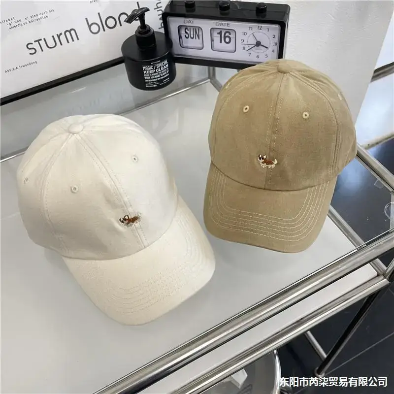 Women's Blue Embroidered Baseball Cap with Logo - Image 8