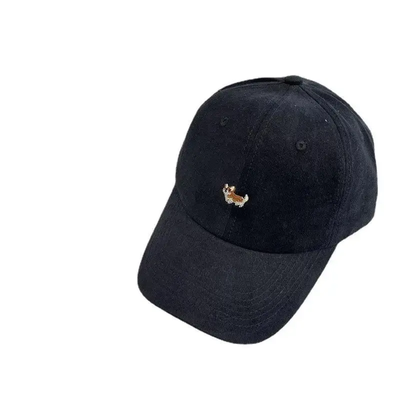 Women's Blue Embroidered Baseball Cap with Logo - Image 10