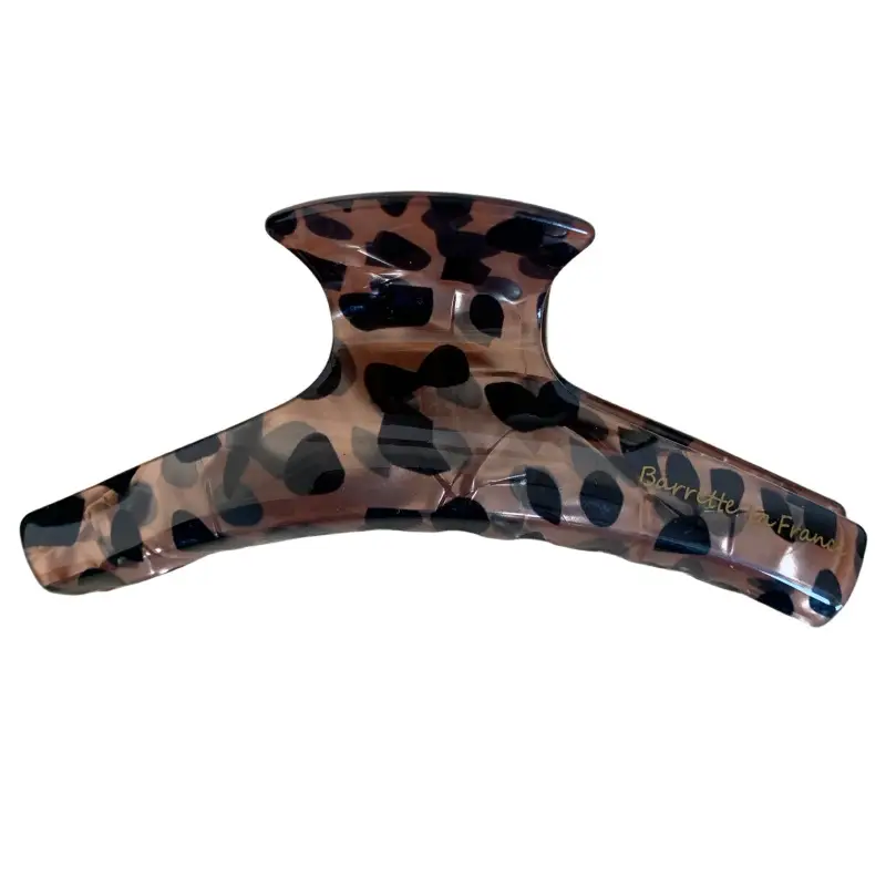 Acetate Leopard Print High-End Hair Clip Large Claw Clip for Women - Image 8