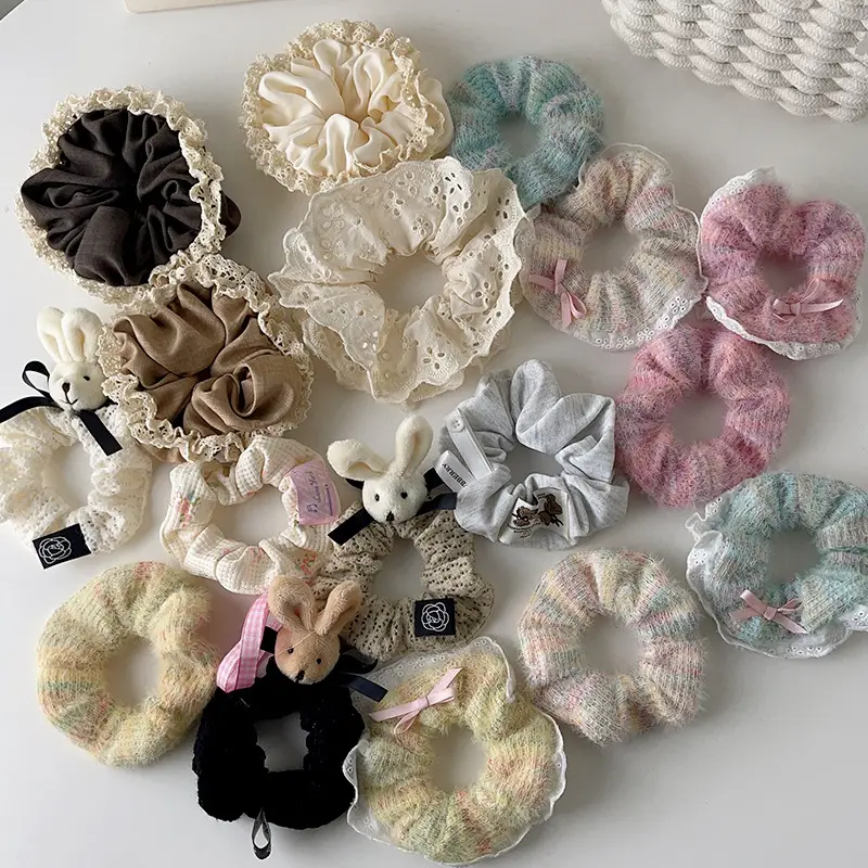 Autumn Woolen Hair Ties for Women — feature 5