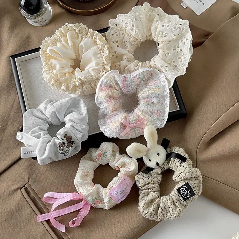 Autumn Woolen Hair Ties for Women — feature 6