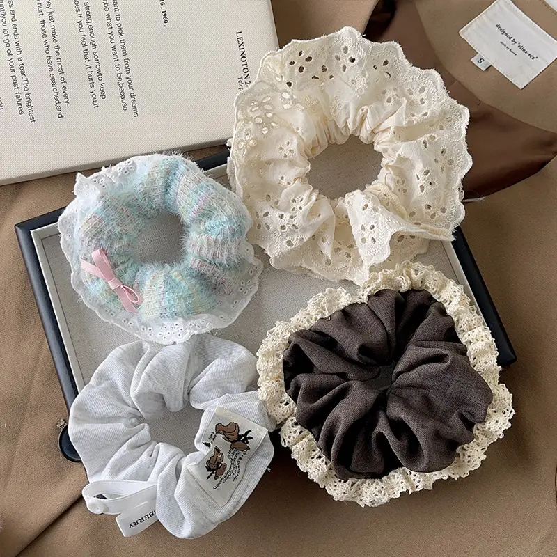 Autumn Woolen Hair Ties for Women — feature 8