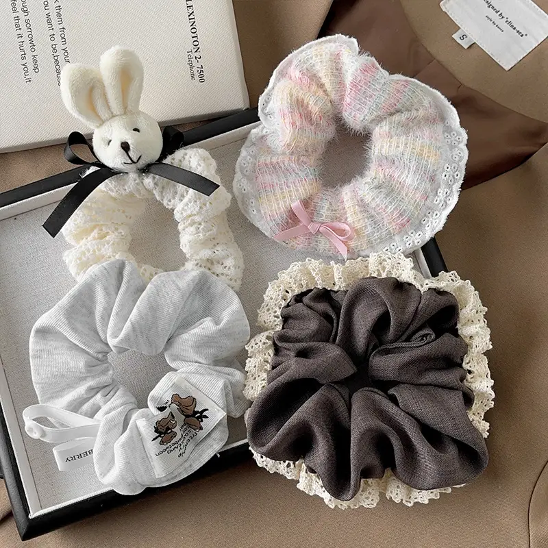 Autumn Woolen Hair Ties for Women — feature 9