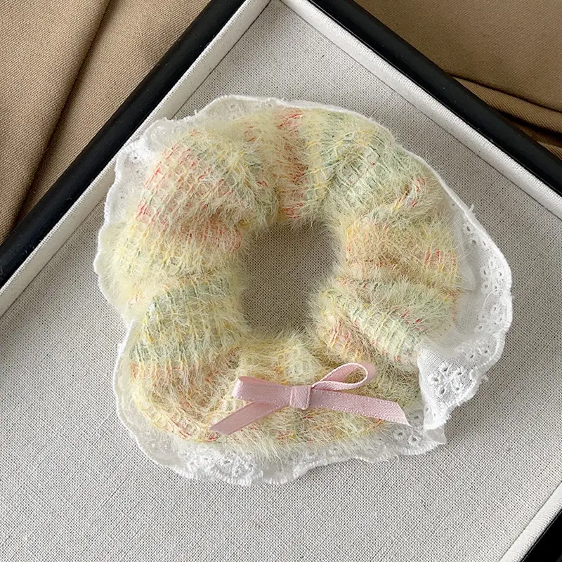 Autumn Woolen Hair Ties for Women