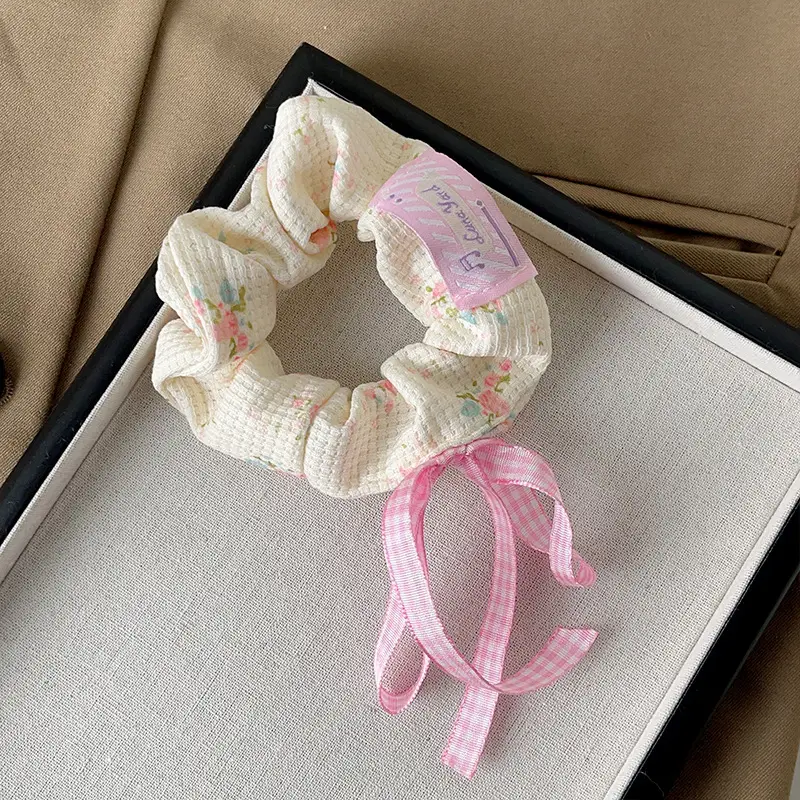 Autumn Woolen Hair Ties for Women