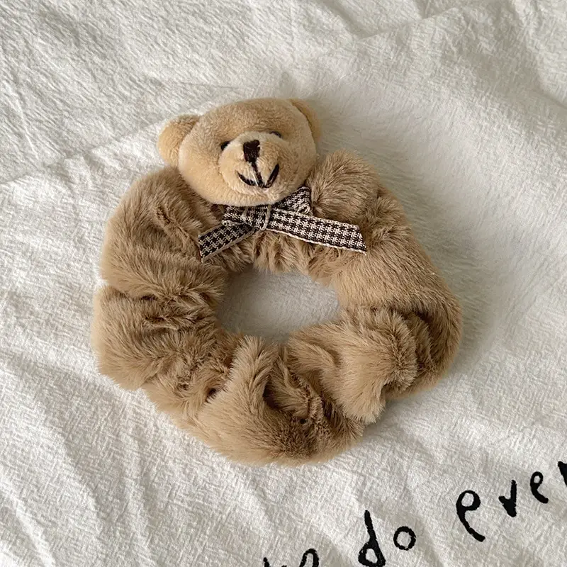 Autumn Woolen Hair Ties for Women