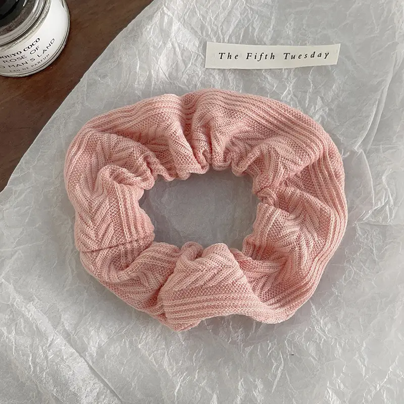 Autumn Woolen Hair Ties for Women