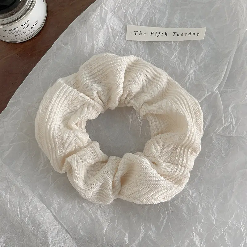 Autumn Woolen Hair Ties for Women