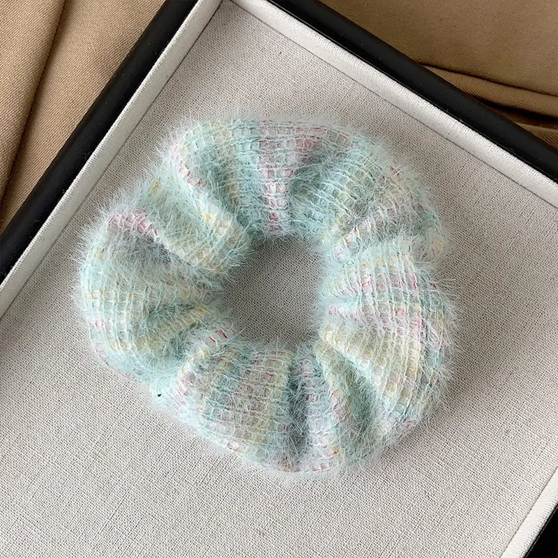 Autumn Woolen Hair Ties for Women