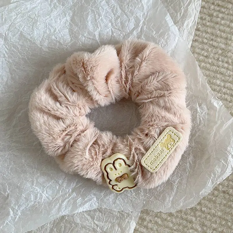 Autumn Woolen Hair Ties for Women