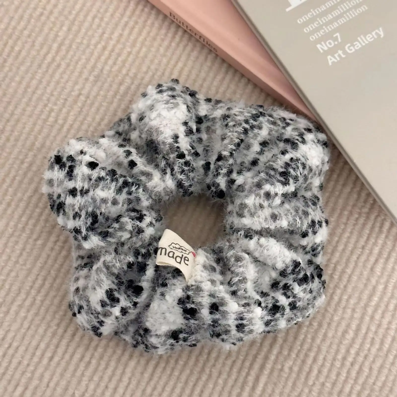 Autumn Woolen Hair Ties for Women