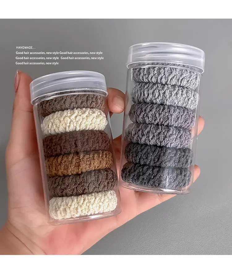 Warm Velvet Hair Towel for Winter with Elasticity — feature 7