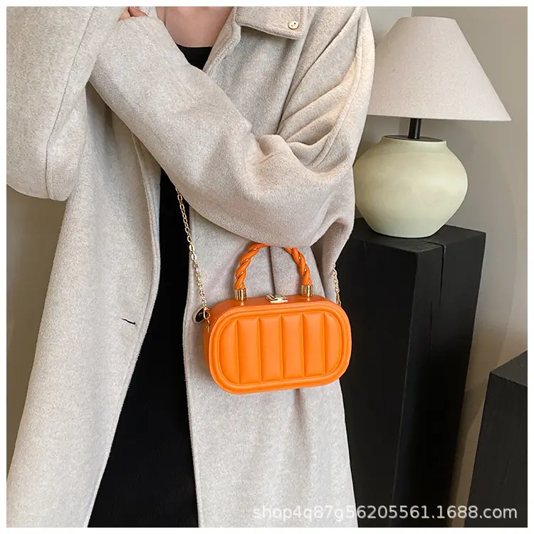 Stylish Mint Green Square Chain Bag for Women — feature 11