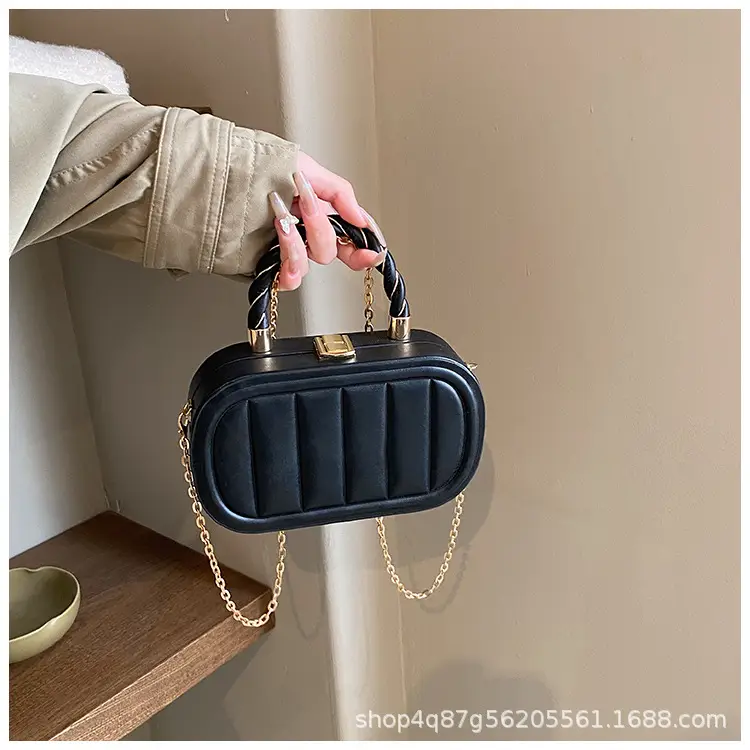 Stylish Mint Green Square Chain Bag for Women — feature 16