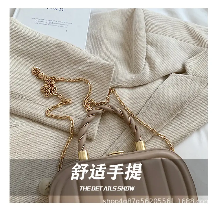 Stylish Mint Green Square Chain Bag for Women — feature 8