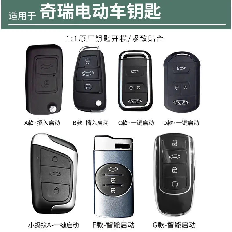 For Chery Ruihu 8PLUS Key Case 5X Erez 7pro Bag TXL Star Way XPLUS National Tide Bag Buckle Case — feature 2