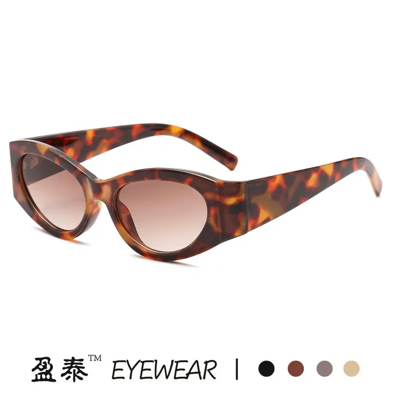 Black Rose Red Cat Eye Sunglasses for Men Women - Image 11