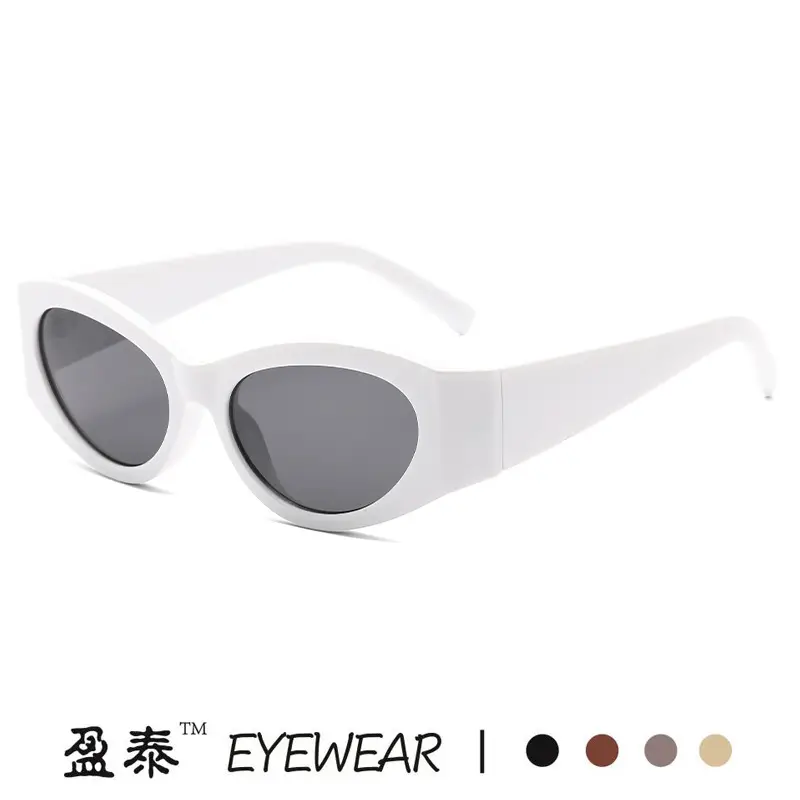 Black Rose Red Cat Eye Sunglasses for Men Women - Image 12