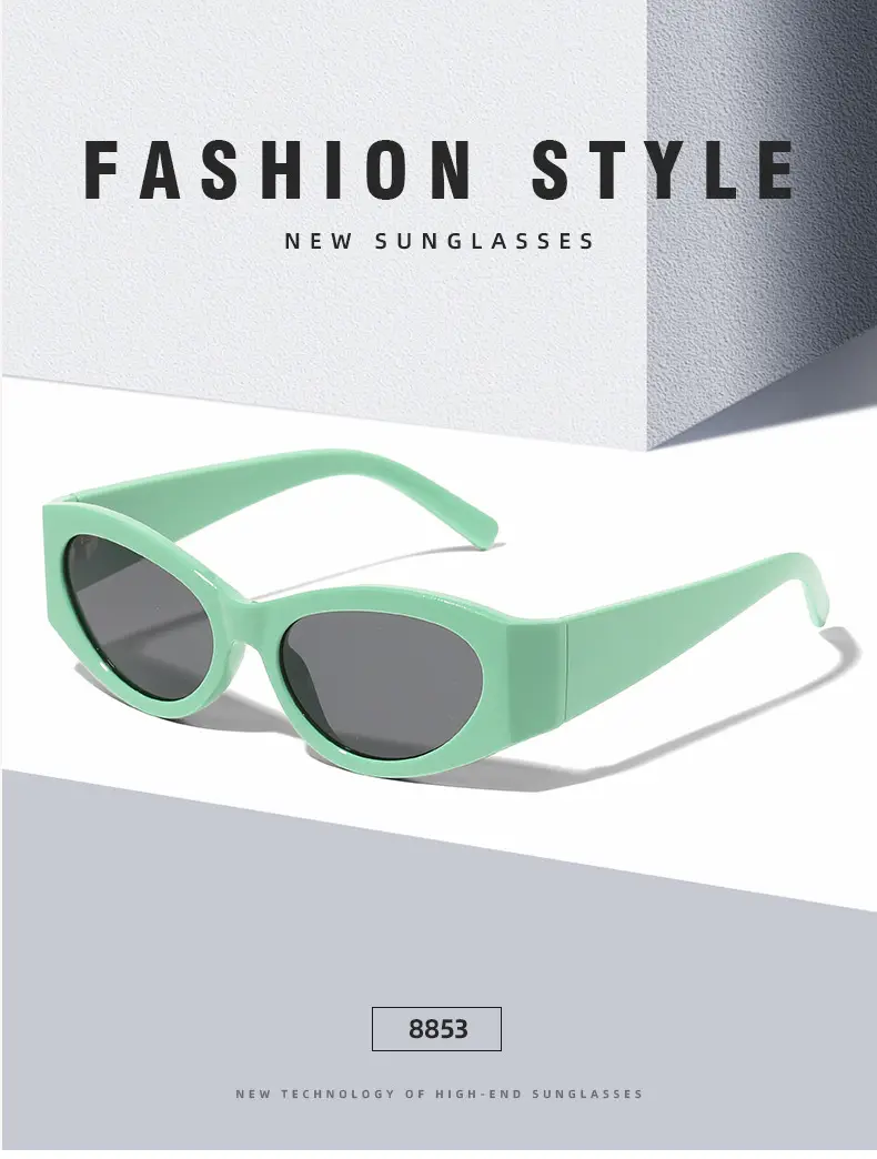 Black Rose Red Cat Eye Sunglasses for Men Women — feature 11