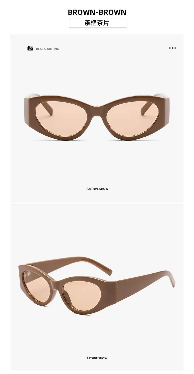 Black Rose Red Cat Eye Sunglasses for Men Women — feature 16
