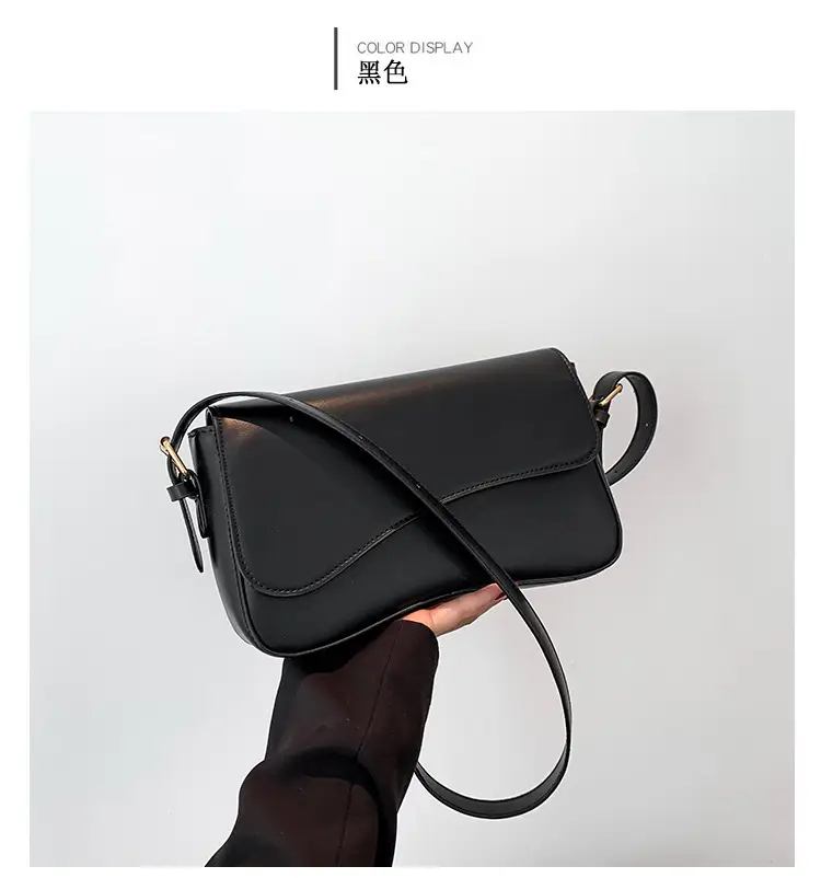 White Textured Messenger Bag for Women Winter 2023 — feature 20