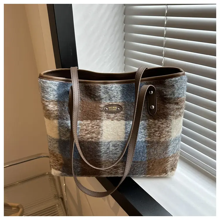 Plaid Shoulder Bag Women 2023 New Style — feature 13