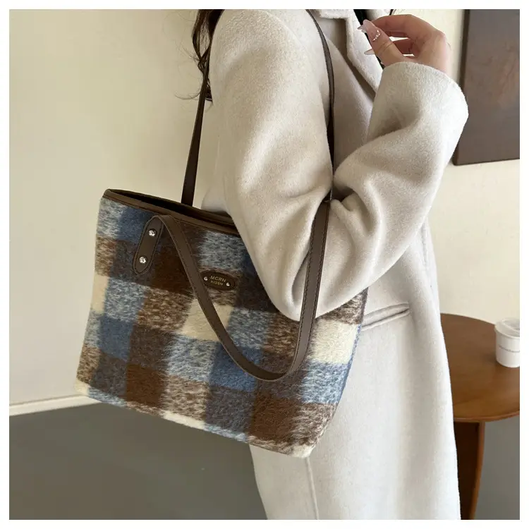 Plaid Shoulder Bag Women 2023 New Style — feature 20