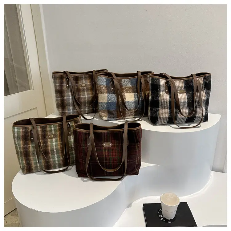 Plaid Shoulder Bag Women 2023 New Style — feature 29