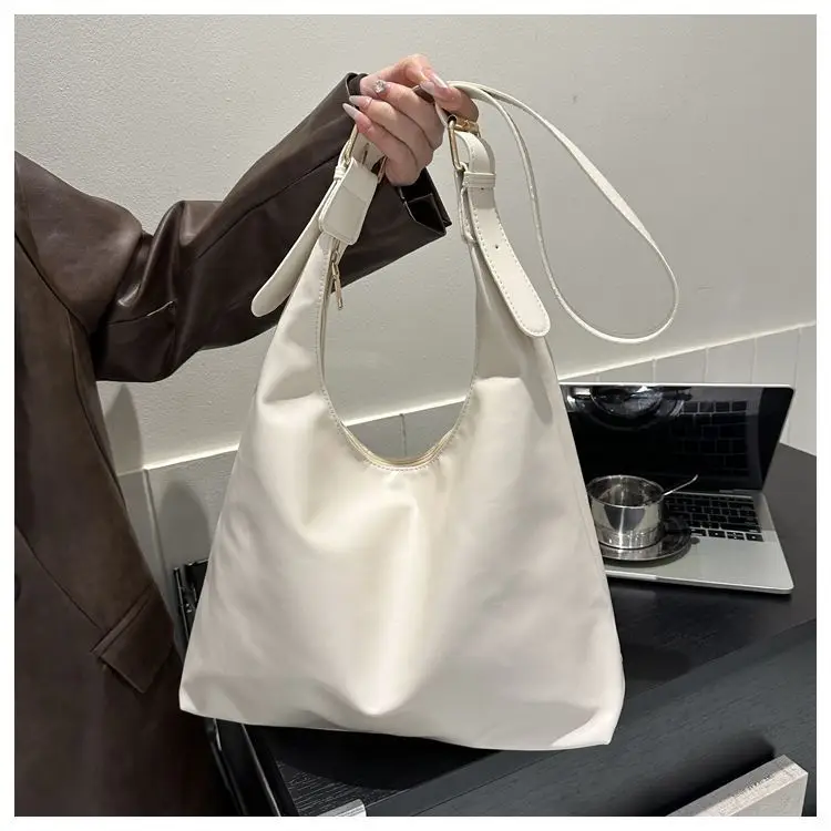 Women's Large-Capacity Soft Leather Commuter Tote Bag — feature 24