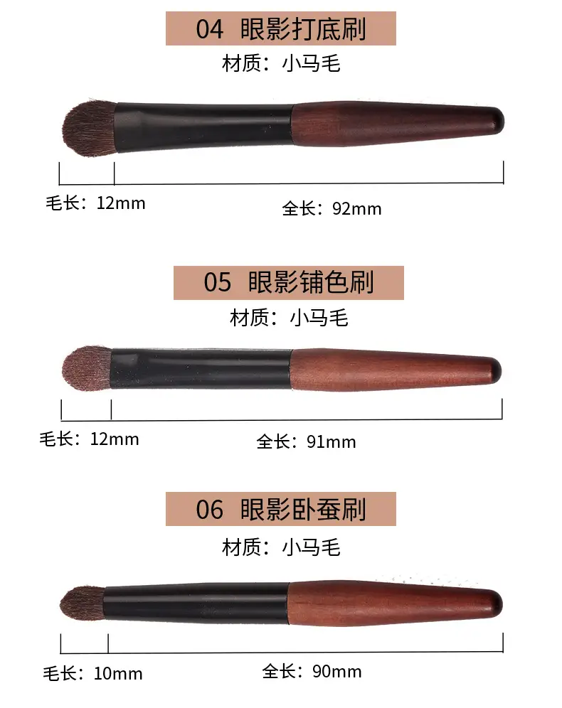 Mini Makeup Brush Set 8-Piece Beginner Setting Brush Set — feature 9