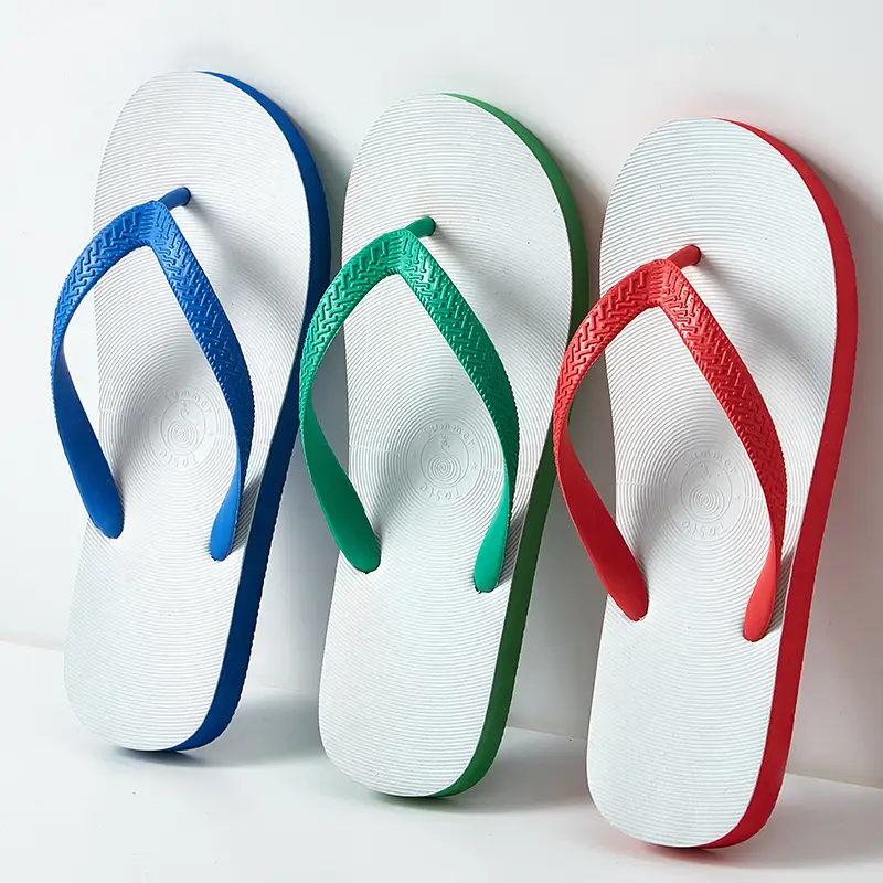 Thai flip flops men's summer non-slip slippers trendy rubber wear-resistant indoor and outdoor beach shoes personality student - Image 5