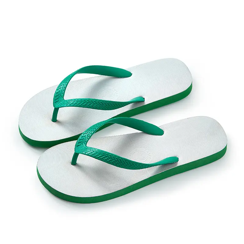 Thai flip flops men's summer non-slip slippers trendy rubber wear-resistant indoor and outdoor beach shoes personality student - Image 4