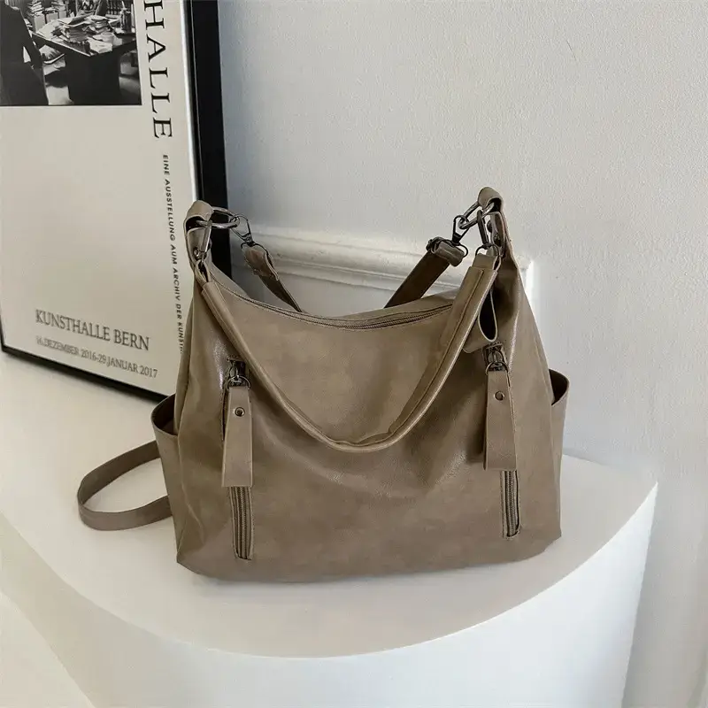 2023 Winter Women's Large Capacity Casual Shoulder Tote - Image 4