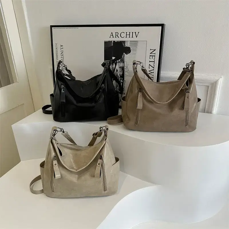 2023 Winter Women's Large Capacity Casual Shoulder Tote - Image 7