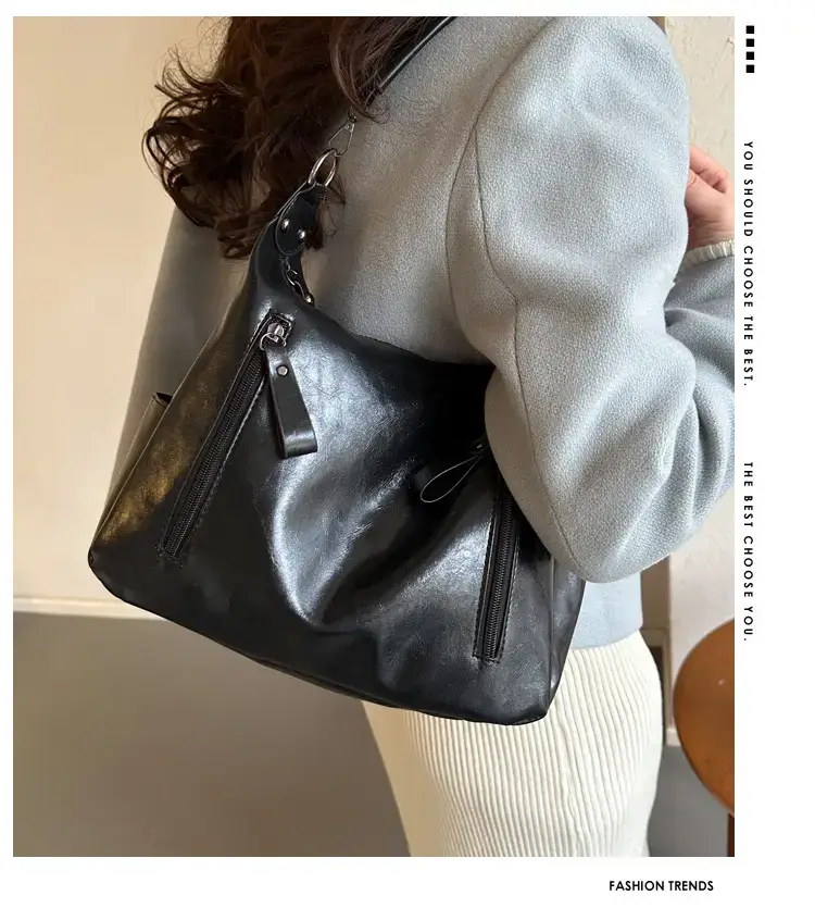 2023 Winter Women's Large Capacity Casual Shoulder Tote — feature 1