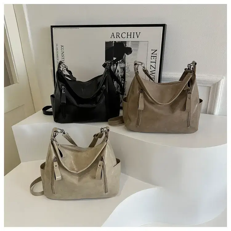 2023 Winter Women's Large Capacity Casual Shoulder Tote — feature 20