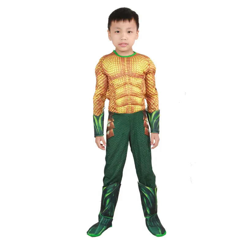Halloween black bat Iron Man A spider muscle suit children's clothing Avengers Spider-Man cosplay — feature 8