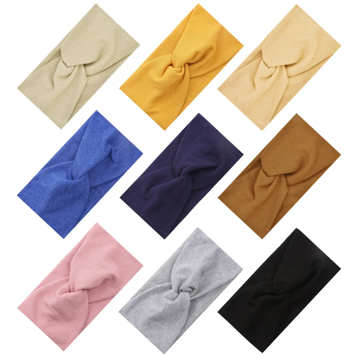 Gray Elastic Hair Band for All Occasions - Image 18
