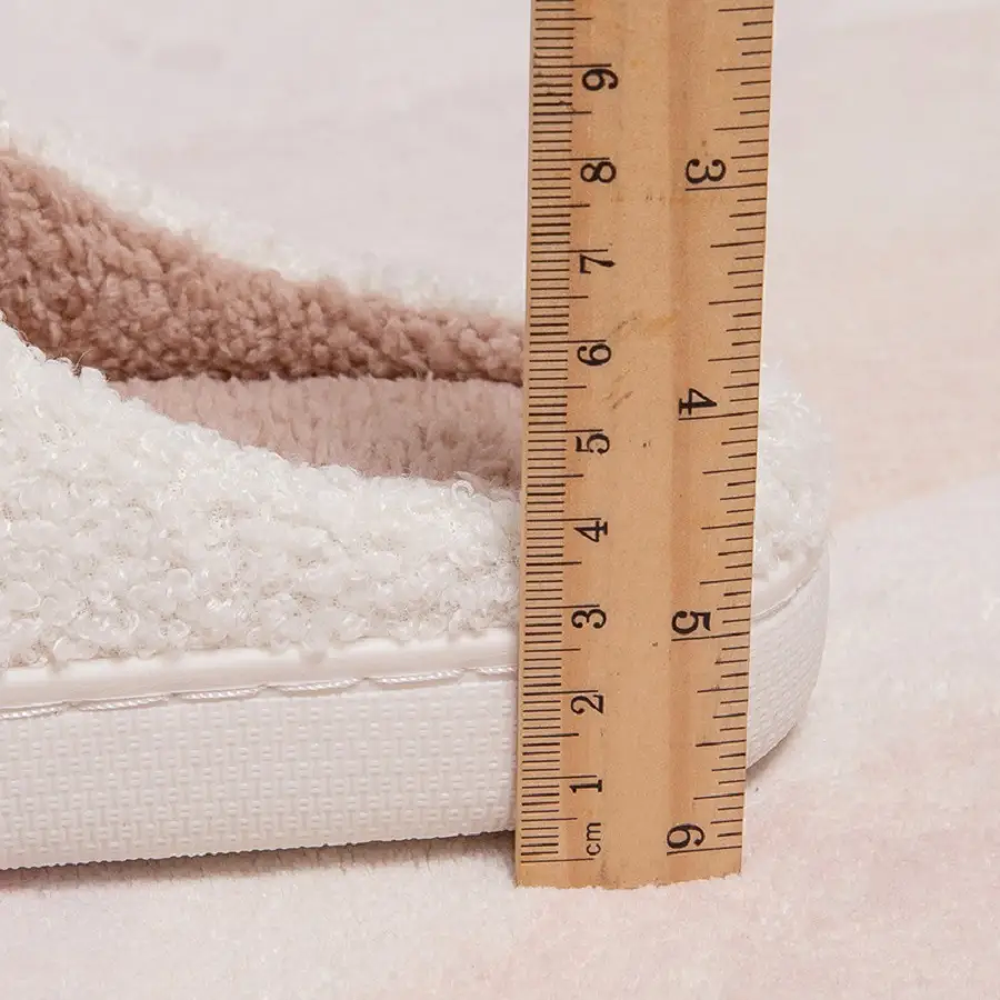 Cross-Border Cotton Slippers for Women, Home Use, Fleece-Lined, Thickened, Warm, Silent, Non-Slip, Couple's Cotton Slippers, in Stock - Image 15
