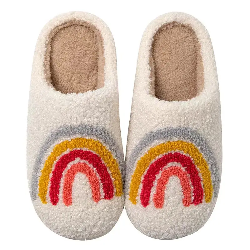 Cross-Border Cotton Slippers for Women, Home Use, Fleece-Lined, Thickened, Warm, Silent, Non-Slip, Couple's Cotton Slippers, in Stock - Image 10